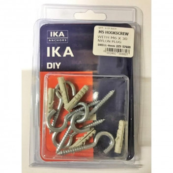 HOOK SCREW DIY-57600   5X54 4PP IKA