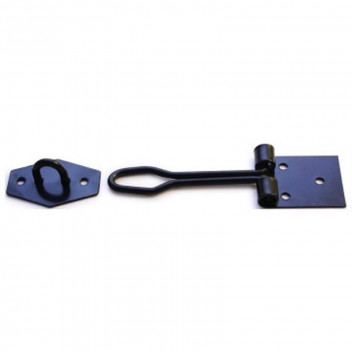 SAFETOP HASP&STAPLE WIRE HORIZONTAL BLACK JAPAN 65MM