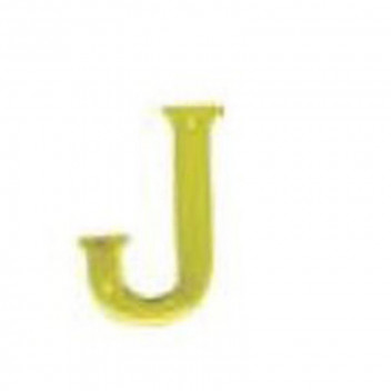 EUROBRASS BRASS J LETTER 75MM