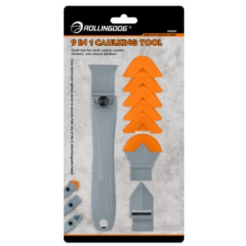 KIT CAULKING TOOL 50459 9 IN 1 ROLLINGDOG