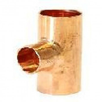 CAPILLARY COPPER REDUCE TEE 22MMX15MMX22MM