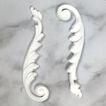 SWIRL CURL EMBELLISHMENT
