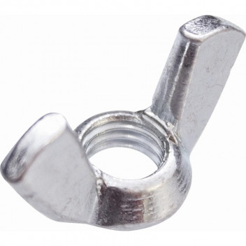 MILD STEEL WING NUT 8MM 4PER PACK