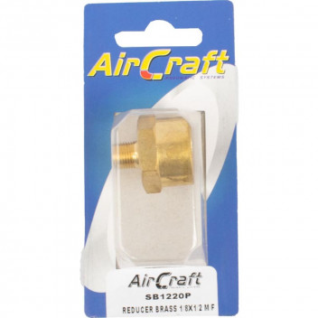 AIR CRAFT BRASS AIR CONNECTOR REDUCER 1/8X1/2