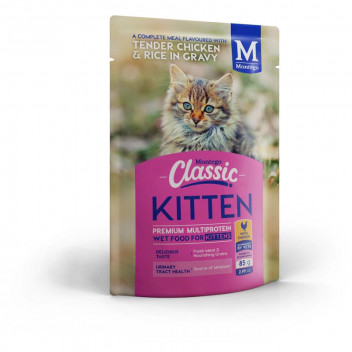 CLASSIC CHICKEN KITTEN CAT FOOD 85G