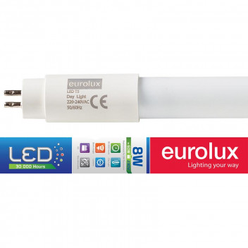 EUROLUX T5 2FT LED TUBE 600MM 6500K 8W