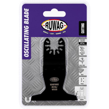 RUWAG OSCILLATING MULTI-TOOL STRAIGHT BLADE WOOD & METAL 65MM