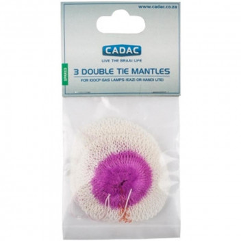 CADAC DOUBLE LAMP MANTLE 100CP 3PACK