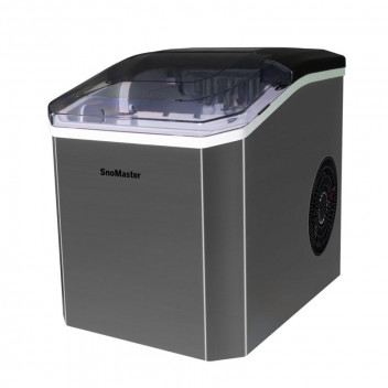 SNOMASTER STAINLESS STEEL PORTABLE ICE MAKER 12KG