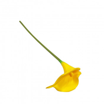 YELLOW ARUM LILY ARTIFICIAL FLOWER