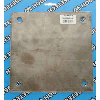 BASE PLATE HOLES 200X200X3MM 1PIECE