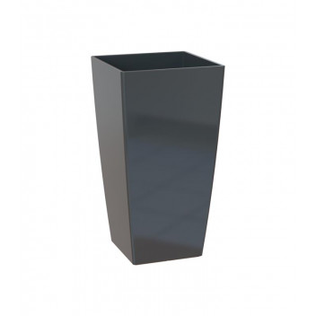 ARTEVASI PISA ANTHRACITE PLASTIC POT 60CM