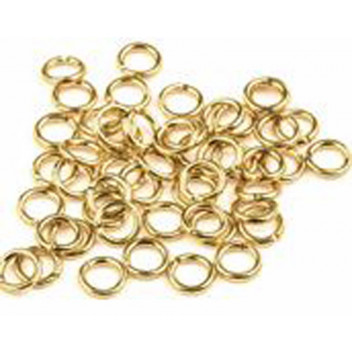 GOLD CRAFT FINDINGS JUMP RING 8MM