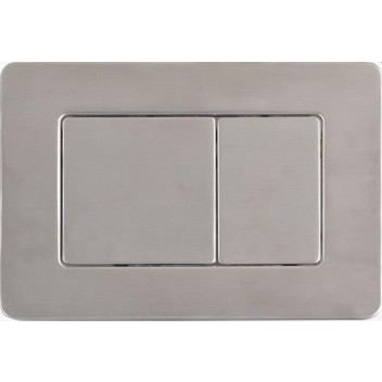 RIIFO CHROME POLISH SQUARE FLUSH PLATE