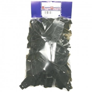 NTEK BLACK NAIL ON ELECTRIC FENCE ISULATOR 50 PER PACK
