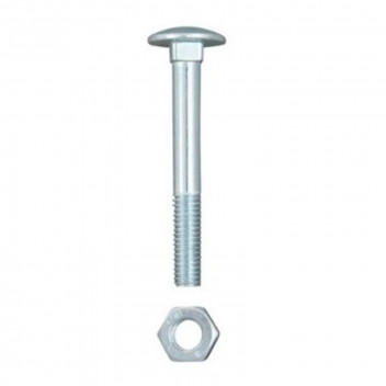 GALVANIZED BOLT GUTTER 6X12MM 10PER PACK