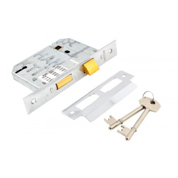 LOCK BODY 4L  313JAGCLAM CHROME PLATE SABS   JAGUAR