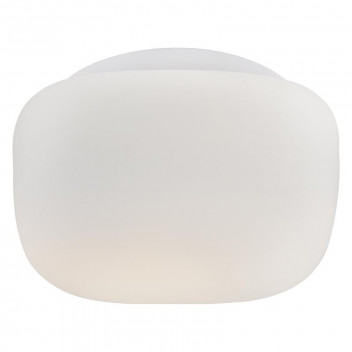 Radiant Lighting Ceiling Light 230V Cheese Cake Square 200mm White