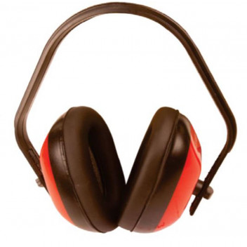 MATUS EARMUFF RED & BLACK