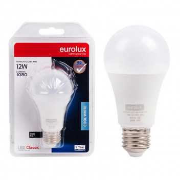 EUROLUX CLASSIC DAY AND NIGHT SENSOR LED BULB A60 E27 12W