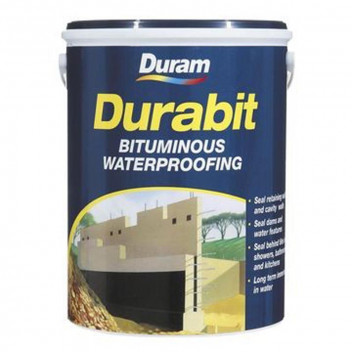 DURAM DURABIT BLACK BITUMENOUS WATERPROOFING 1L