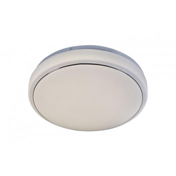 EUROLUX CEILING LIGHT LED ROUND SILVER RING 325MM