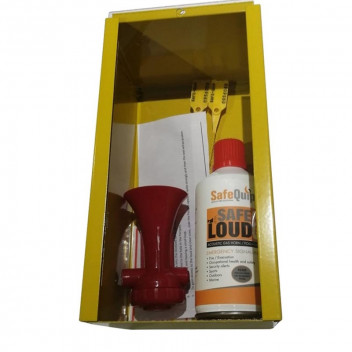 EMERGENCY FIRE KEY BOX METAL/PLASTIC RED.