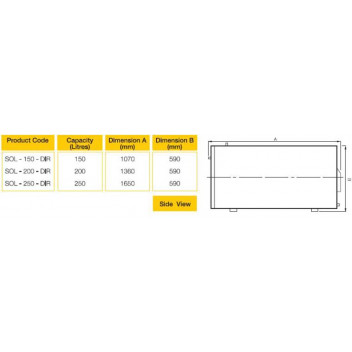 KWIKOT SOLAR GEYSER TANK 150L