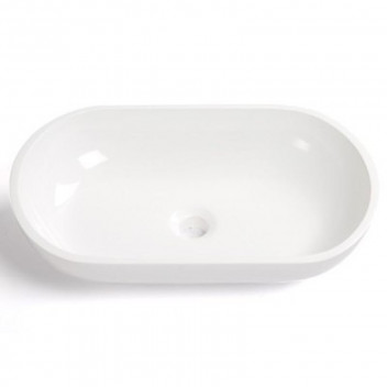CLEAR CUBE FLORENCE/PICASSO BASIN COUNTER TOP 540X340X120MM