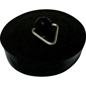 SUNRIDGE BATH PLUG BLACK 40MM 1 PER PACK