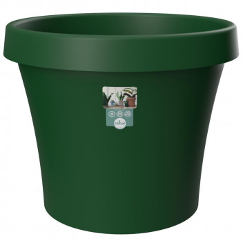 SEBOR DARK GREEN PLASTIC POT 35CM