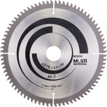 BOSCH MULTI SAW BLADE 216X30X2.5MM 80TEETH