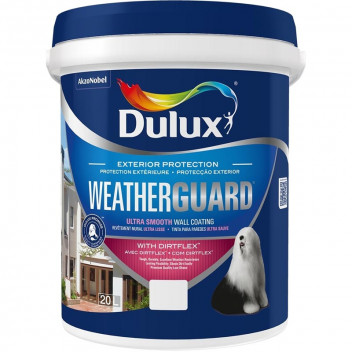 DULUX WEATHERGUARD ULTRA SMOOTH PEBBLE STRETCH PVA PAINT 5L