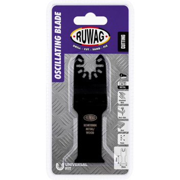 RUWAG OSCILLATING MULTI-TOOL STRAIGHT BLADE WOOD & METAL 28MM