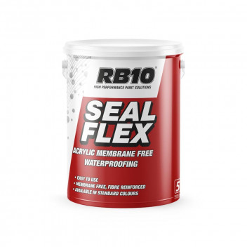 RB10 GREY SEAL FLEX FIBRE REINFORCED WATERPROOFING 5L