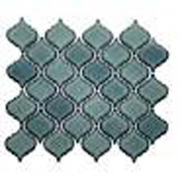 LANTERN ADRIATIC GREEN PORCELAIN MOSAIC 293X245MM