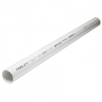 WHITE VENT PIPE 50MM X 2M