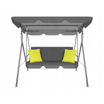 SEAGULL OUTDOOR SWINGING 3-SEATER CHAIR WITH CANOPY
