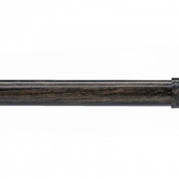 It serves as a stopper for curtain rods to keep curtains in place by preventing
