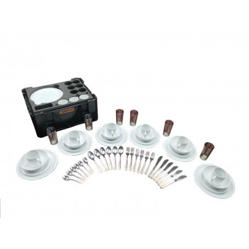 AMMO DOME LID BOX DINNER SET 6PIECE