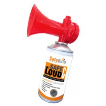 SAFEQUIP EMERGENCY AEROSOL ALARM.