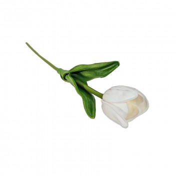 TULIP WHITE ARTIFICIAL FLOWER