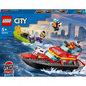 LEGO FIRE RESCUE BOAT
