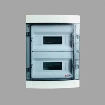 NUR 8WAY DIN SURFACE DISTRIBUTION BOARD