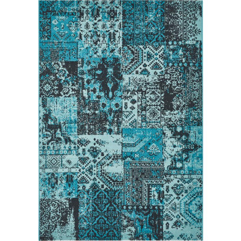 VINTAGE PATCHWORK INSPIRED DESIGN RUG 160 X 230 CM