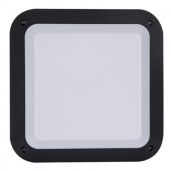 BRIGHTSTAR OUTDOOR LIGHT WALL BLACK PLASTIC POLYCARB COVER