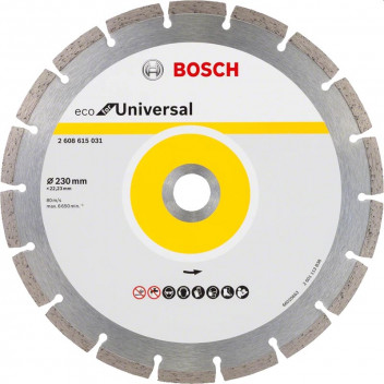 BOSCH DIAMOND SEGMENTED CUTTING BLADE 230X22.25MM