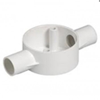 PVC 2WAY TB10026 CONDUIT BOX 25MM