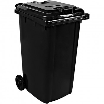 BLACK WHEELIE REFSE BIN 240L