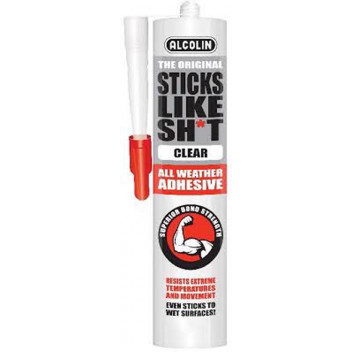 ADHESIVE TURBO STICKS LIKE SHIT 014-60 WHITE 290ML ALCOLIN